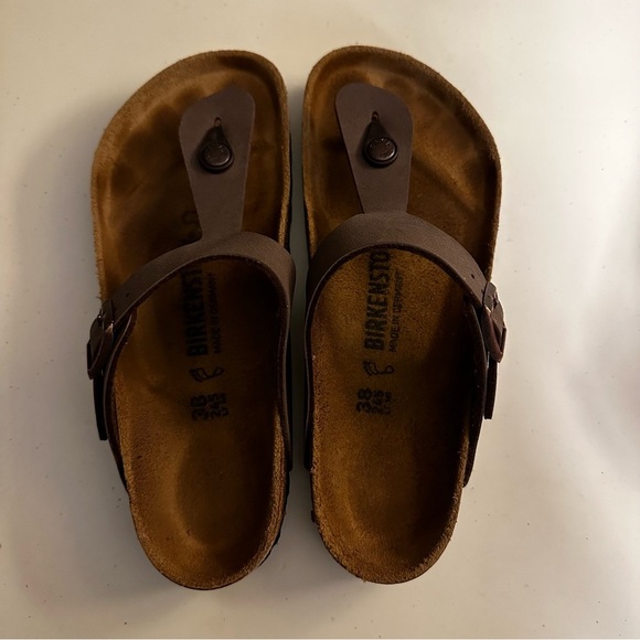 Birkenstock Shoes - Birkenstock Brown Suede Sandals